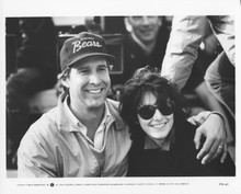 National Lampoon's European Vacation original 8x10 Chevy Chase on set smiling