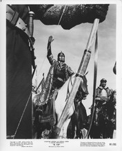 El Cid 1961 original 8x10 photograph Charlton Heston on horseback