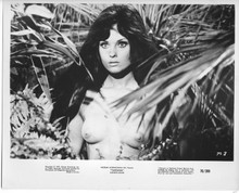 Tarzana original 1970 8x10 photo Franca Polesello as female Tarzan