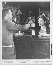 Hell is For Heroes original 8x10 photo 1962 Steve McQueen Michelle Montau in bar