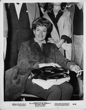 Rita Hayworth smokes cigarette on set The Happy Thieves 1962 original 8x10 photo