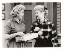 I Love Lucy vintage 8x10 photograph Lucille Ball Vivian Vance with Christmas