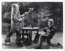 Rader Men movie serial 8x10 photo George Wallace battles iron monster