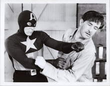 Dick Purcell as Captain America from 1940's movie serial 8x10 photo