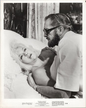 Theatre of Blood original 1973 8x10 photo Vincent Price Diana Dors in bed