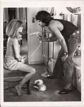 Shampoo original 8x10 photo Warren Beatty blow dries Julie Christie's hair