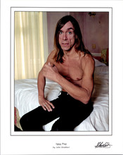 Iggy Pop by John Stoddart vintage limited edition 8x10 photo bare-chested