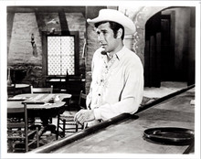 Robert Fuller vintage 1970's 8x10 photo in white shirt & stetson western star