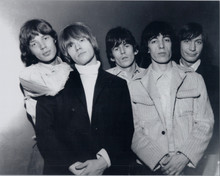 The Rolling Stones early pose Mick Brian Keith Bill Charlie 8x10 press photo
