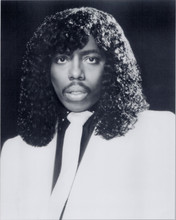 Rick James very cool 8x10 portrait photo in white suit and tie