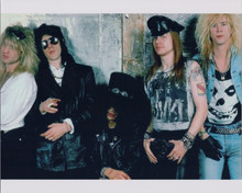 Guns n'Roses 1980's 8x10 photo  Axl Rose and the boys classic line-up