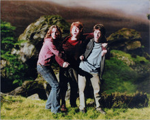 Harry Potter 8x10 photo Emma Watson Rupert Grint Daniel Radcliffe cling together