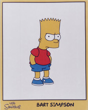 The Simpsons TV series 8x10 photo Bart Simpson classic pose