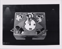 Goofy crashes through ice hockey clock 8x10 photo