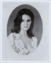 Jacqueline Bissett beautiful portrait with huge cleavage 1970's 8x10 photo