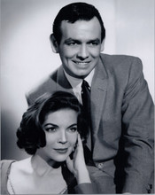 Richard Diamond TV series 8x10 photo David Janssen Barbara Bain