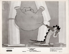 Walt Disney Fantasia original 1963 re-release 8x10 photo alligator elephant tail