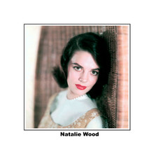 Natalie Wood beautiful 1960's studio portrait pose 8x10 photo with name printed