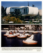 Disneyland 1962 Tomorrowland House of the Future  Flying Saucer boats 8x10 photo