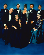Dallas TV series 8x10 photo cast in formal wear Hagman Duffy Gray Keel Howard