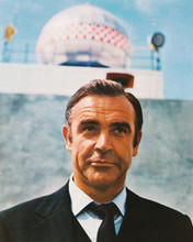 Sean Connery as James Bond in suit by space center Diamonds Are Forever 8x10
