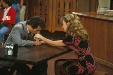 Happy Days Henry Winkler kisses hand of Linda Purl 8x10 photo