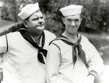 Laurel and Hardy Stan & Ollie in sailor outfits Men O'War 8x10 photo