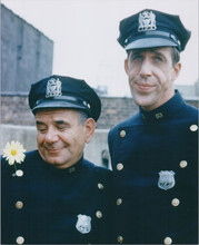 Joe E Ross Fred Gwynne pose in uniforms Car 54 Where Are You TV series 8x10