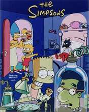 The Simpsons TV series promotional artwork Bart experiments in lab 8x10 photo