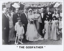 The Godfather family wedding scene Brando Caan Cazale Duvall 8x10 photo