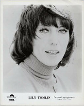 Lily Tomlin original 1970's 8x10 promotional photo from Polydor Management