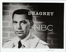 Dragnet TV series 8x10 photo with NBC logo Jack Webb stars