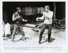 Lone Wolf McQuade 8x10 photo Chuck Norris David Carradine fight scene