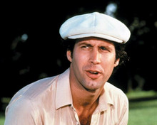 Chevy Chase on golf course wearing white golf hat Caddyshack 8x10 photo