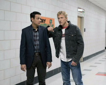 Cobra Kai TV series Ralph Macchio as Daniel William Zabka as Johnny 8x10 photo