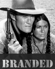 Branded 1965 episode with series logo Chuck Connors Anne Morell 8x10 photo