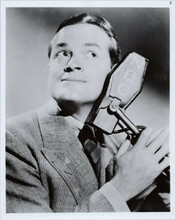 Bob Hope 8x10 photo holding NBC microphone