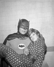 Batman TV series Adam West holds unidentified female 8x10 photo