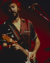 ERIC CLAPTON CLASSIC IN CONCERT MID 1980'S PLAYING GUITAR 8X10 PHOTO
