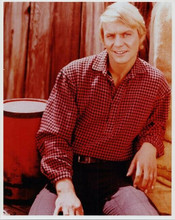 David Soul wears check red shirt Here Come The Brides 8x10 photo