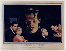 Frankenstein Boris Karloff as The Monster 8x10 photo original artwork