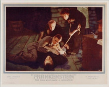 Frankenstein Boris Karloff on the ground 8x10 photo vintage artwork