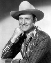Gene Autry handsome studio portrait in western outfit 8x10 photo