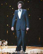 Johnny Mathis full length on stage wearing tuxedo 1970's era 8x10 photo