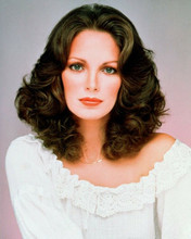 Jaclyn Smith glamour portrait in white blouse 8x10 photo