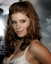 Kate Mara with sexy look wearing low cut dress huge cleavage 8x10 photo