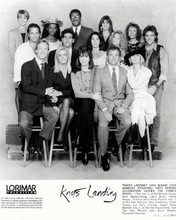 Knot's Landing TV series 8x10 photo full cast pose