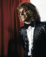 Leif Garrett smiling pose in silver and black tuxedo 8x10 photo