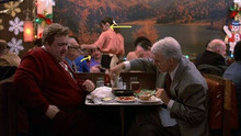 Planes Trains And Automobiles John Candy Steve Martin in diner 8x10 photo