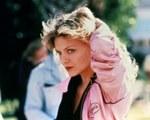 Michelle Pfeiffer in pink jacket Grease II 8x10 photo